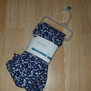 Old Navy Blue Floral Leggings
